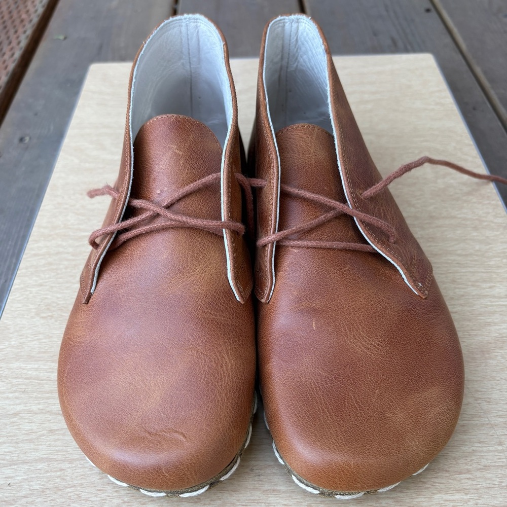 Earthing Harmony Grounding & Earthing Barefoot Chukka Boots Honey Brown 37 EU - Picture 3 of 12